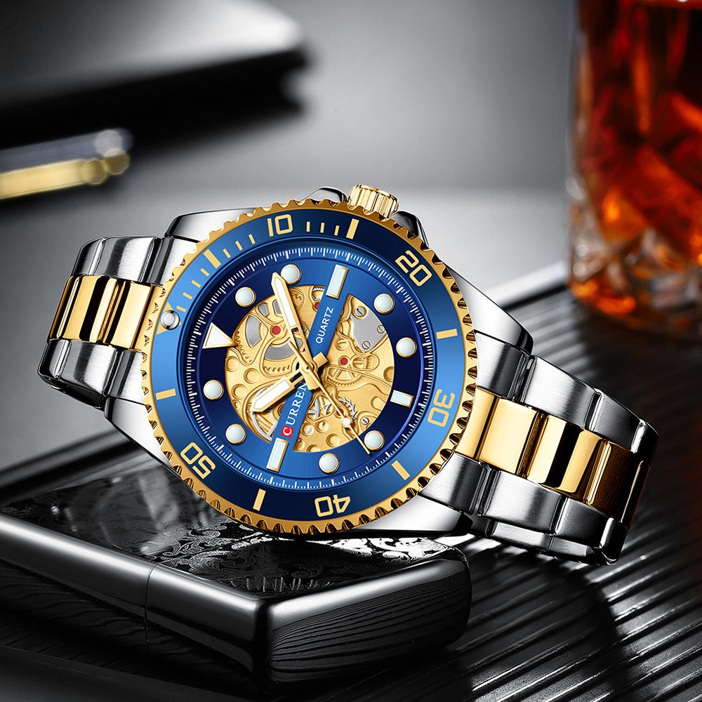 CURREN Watches Imitated Mechan - Smartwatch Guess avis et prix