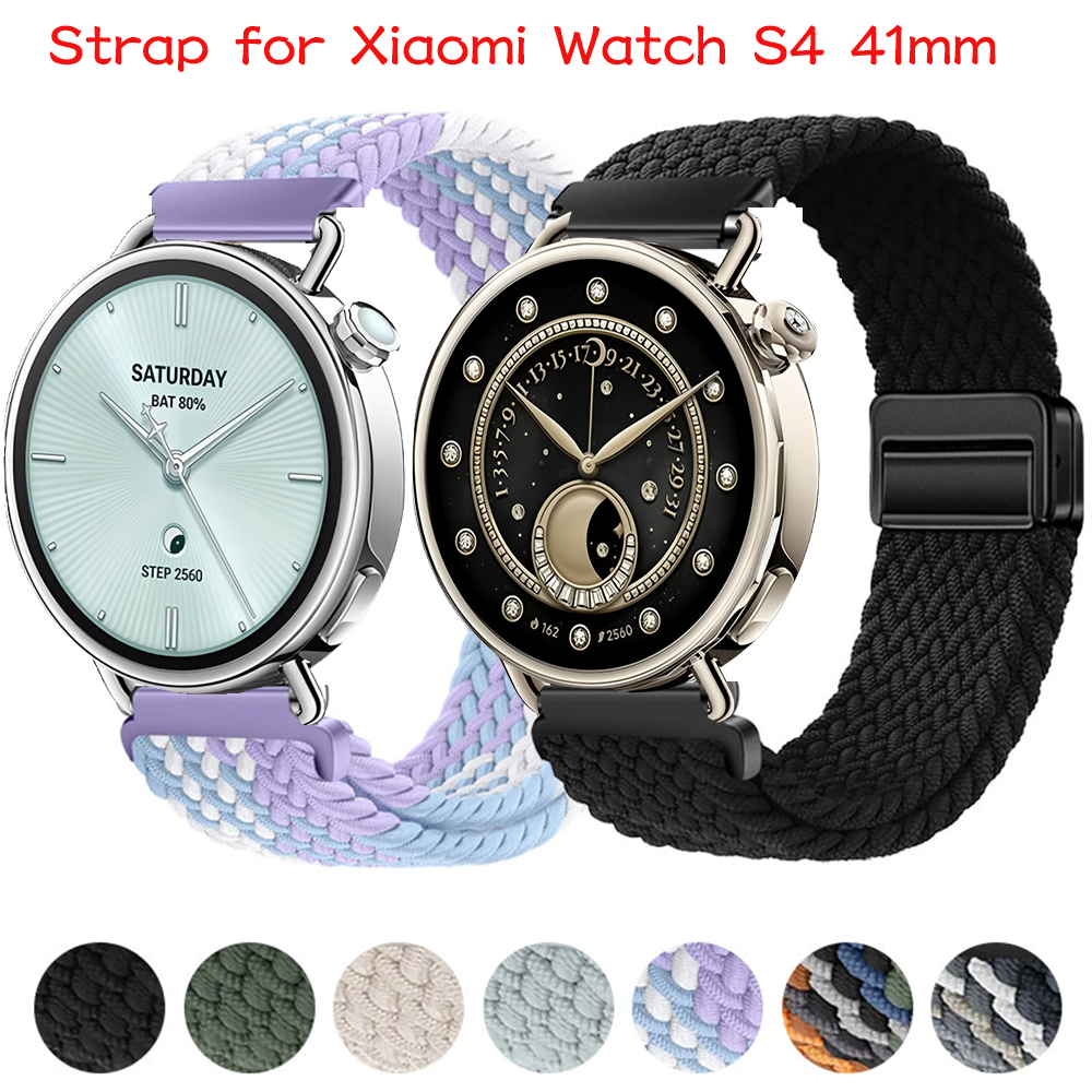 18mm Braided Magnetic Buckle S - Xiaomi Smartwatch S4 Accessories avis et prix