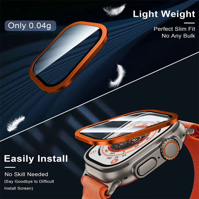 Tempered Glass for Apple Watch - Smartwatch Watch Accessories For Women avis et prix