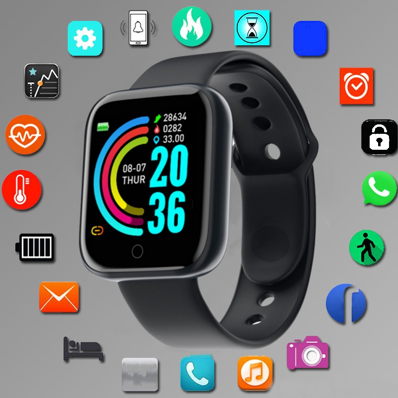 Smart Watch For Men Women Spor - Silicone Band Replacement avis et prix