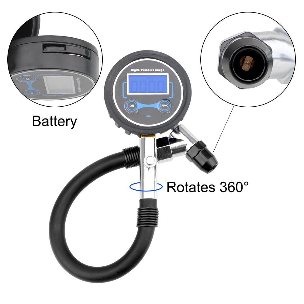 0-200Psi Tire Pressure Gauge M - Smartwatch Universal avis et prix