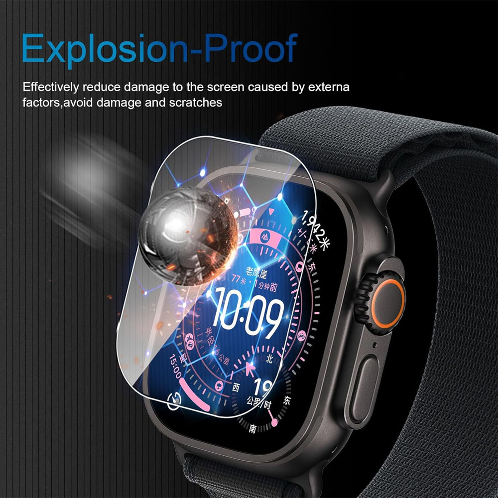 Tempered Glass For Apple Watch - Watch Case Bumper avis et prix