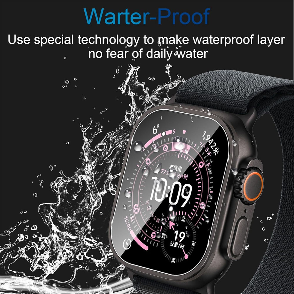 Tempered Glass For Apple Watch - Watch Case Bumper avis et prix