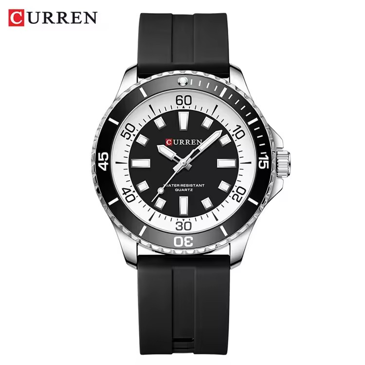 CURREN 8448 Men's Fashion Quar - Smartwatch Guess avis et prix
