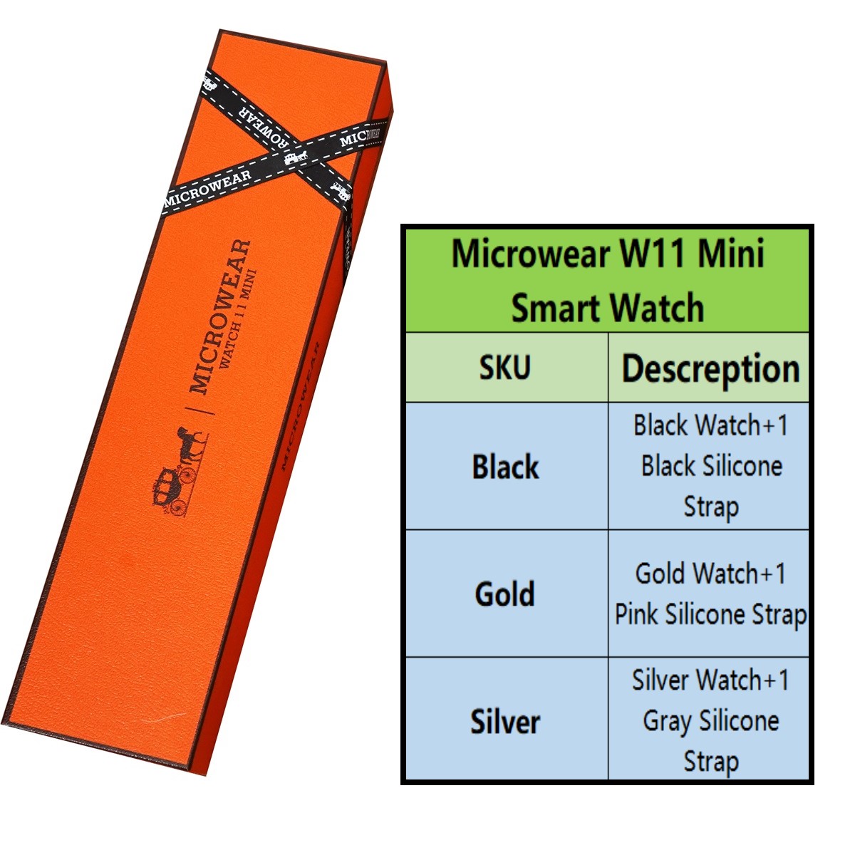 Watch11 Mini Smart Watch Best  - Smartwatch M Active avis et prix