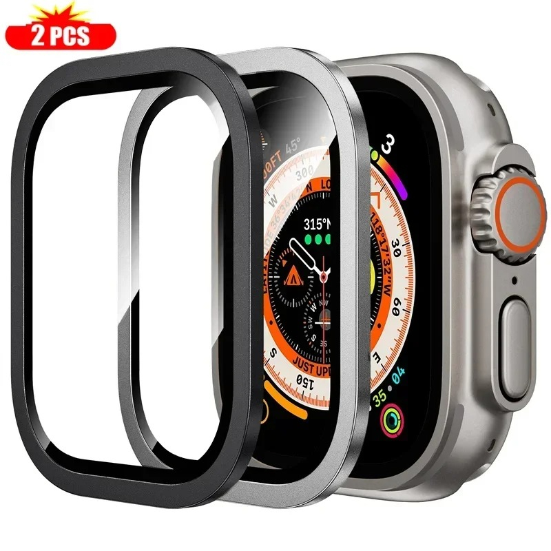 2PCS Tempered Glass for Apple  - Smartwatch Watch Accessories For Women avis et prix