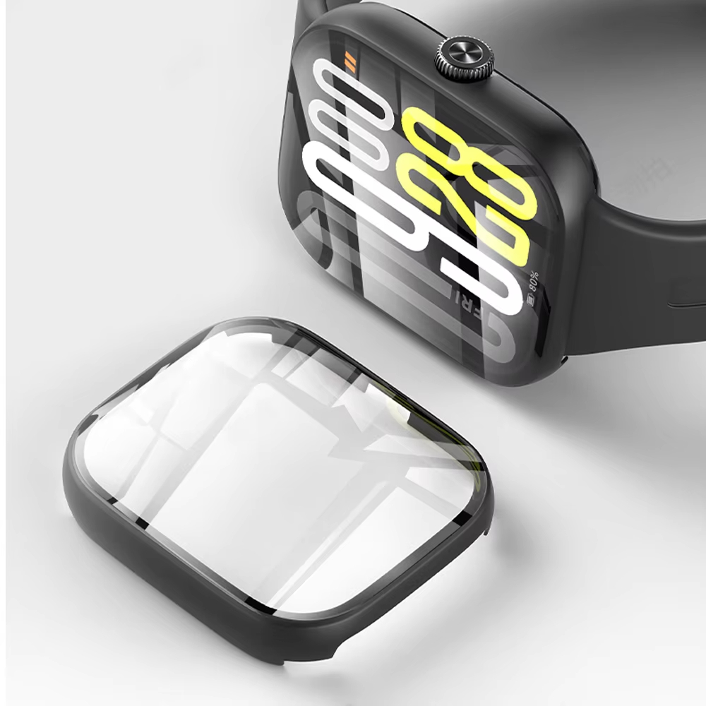 Tempered Glass+Case For Xiaomi - Smartwatch Watch Accessories For Women avis et prix
