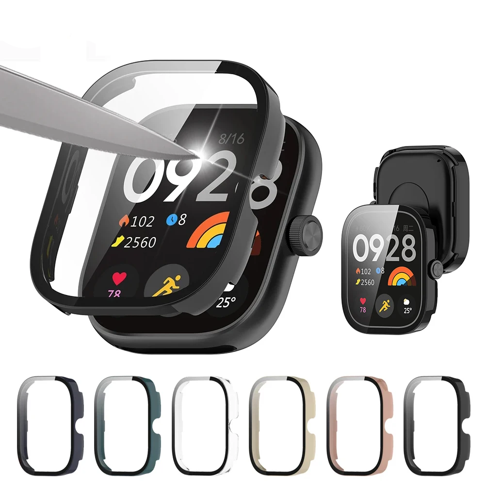 Tempered Glass+Case For Xiaomi - Smartwatch Watch Accessories For Women avis et prix