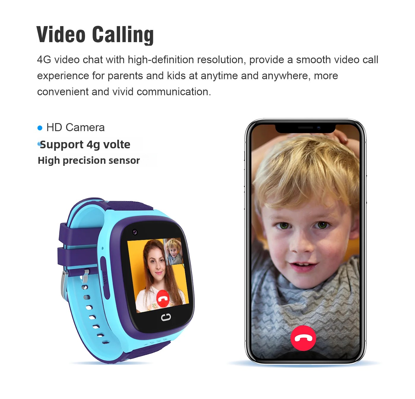 4G Kids Smartwatch SOS Waterpr - Smartwatch Id avis et prix