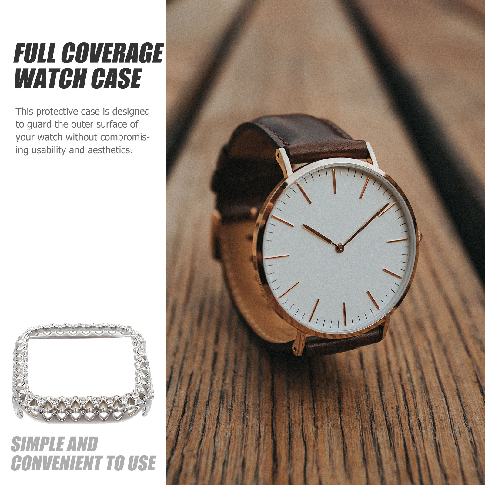 Anti-Scratch Watch Protector f - Watch Case Bumper avis et prix