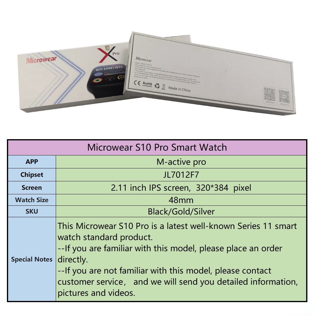IP68 Waterproof S10pro Smartwa - Smartwatch M Active avis et prix
