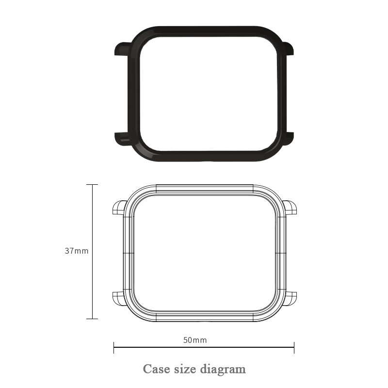 Case Cover for Amazfit Bip Ban - Silicone Band Replacement avis et prix