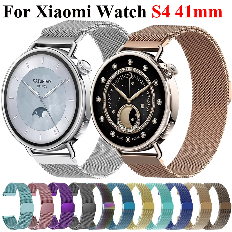 18mm Milanese Loop Strap For X - Xiaomi Smartwatch S4 Accessories avis et prix