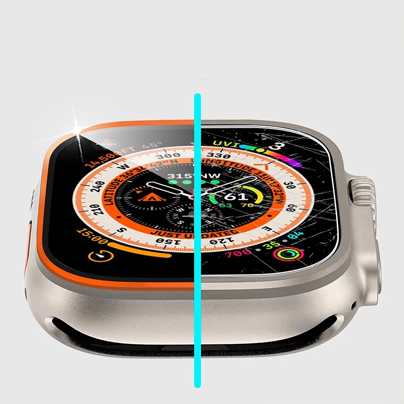 Tempered Glass for Apple Watch - Smartwatch Watch Accessories For Women avis et prix