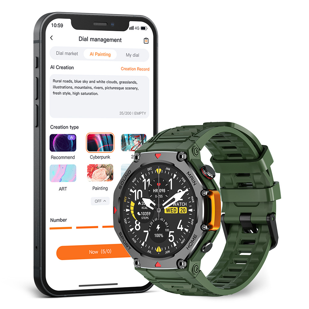 M REX4 Smart Sports Health Wat - Smartwatch M Active avis et prix