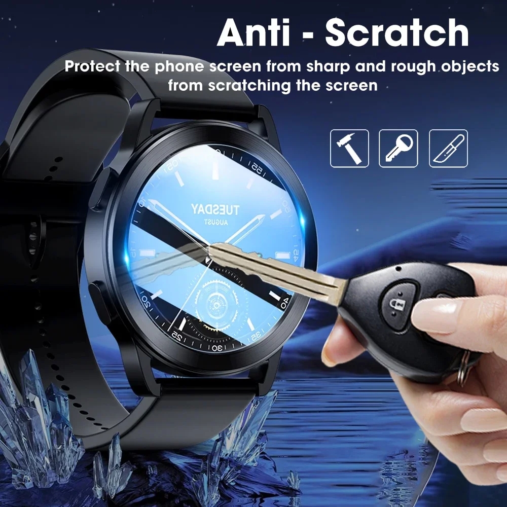 2PCS Tempered Glass For Xiaomi - Xiaomi Smartwatch S4 Accessories avis et prix