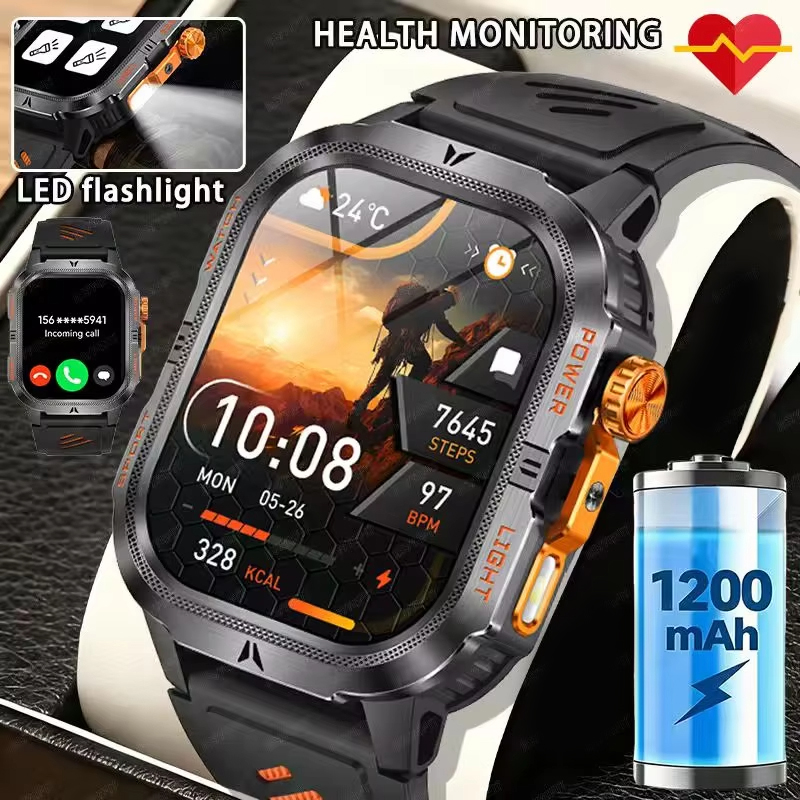 2026 Rugged Military Smart Wat - Smartwatch M Active avis et prix