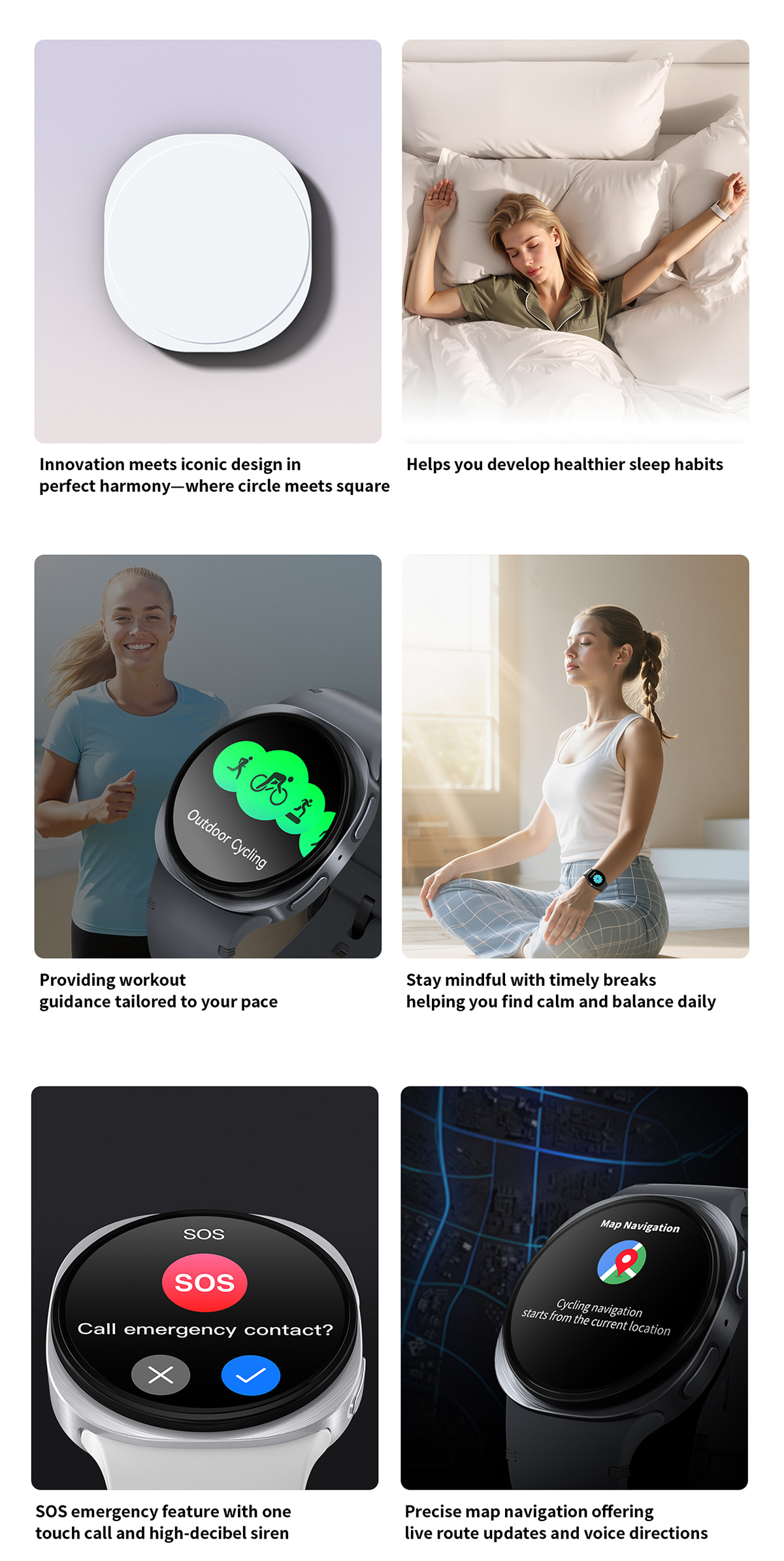 2025 Original For Apple Watch  - Smartwatch M Active avis et prix