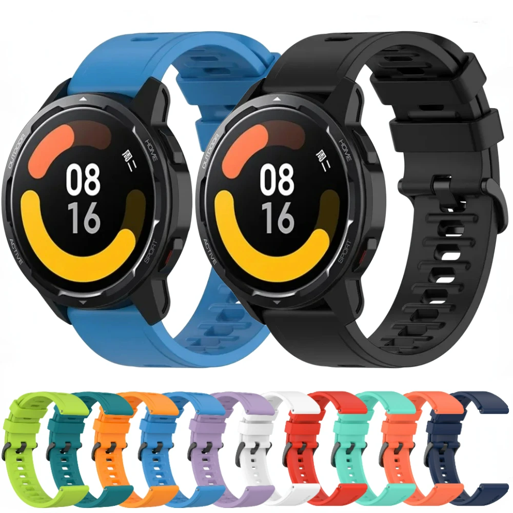 22mm Silicone Strap for Xiaomi - Xiaomi Smartwatch S4 Accessories avis et prix