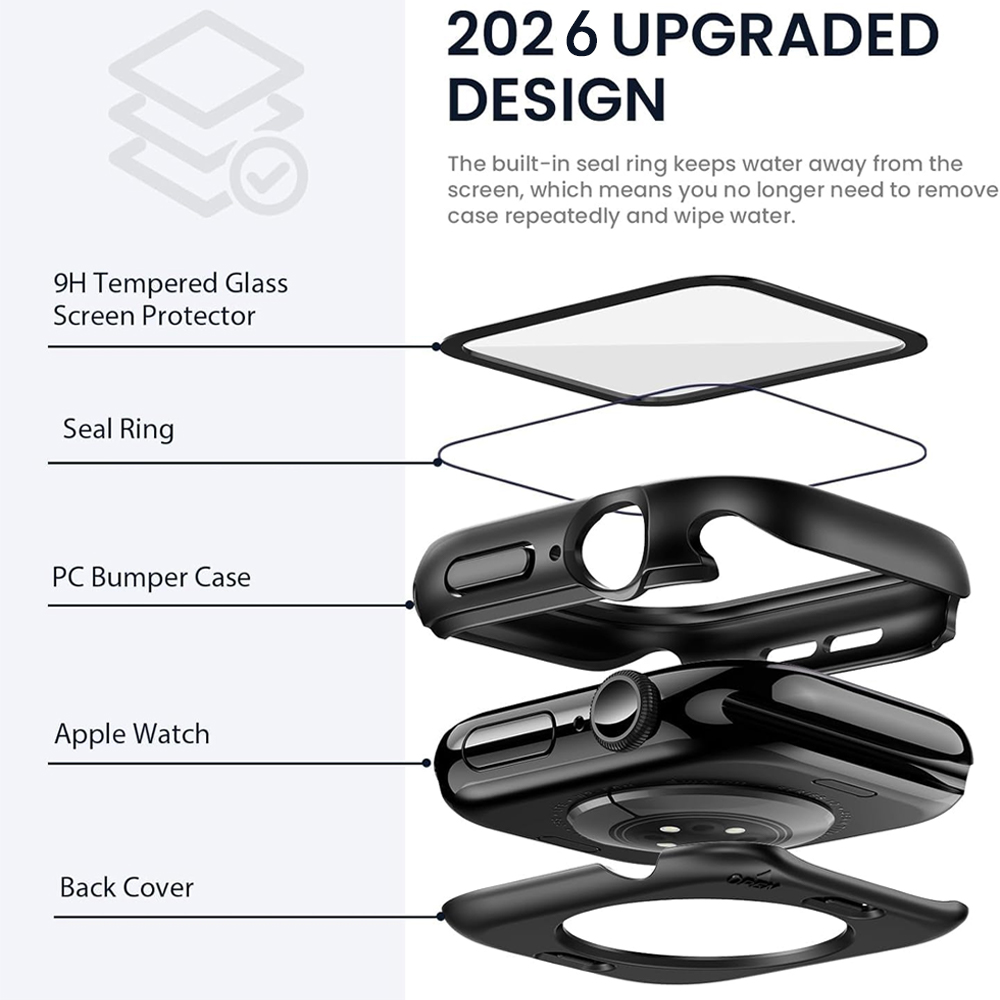 360 Protective Case for Apple  - Smartwatch Watch Accessories For Women avis et prix