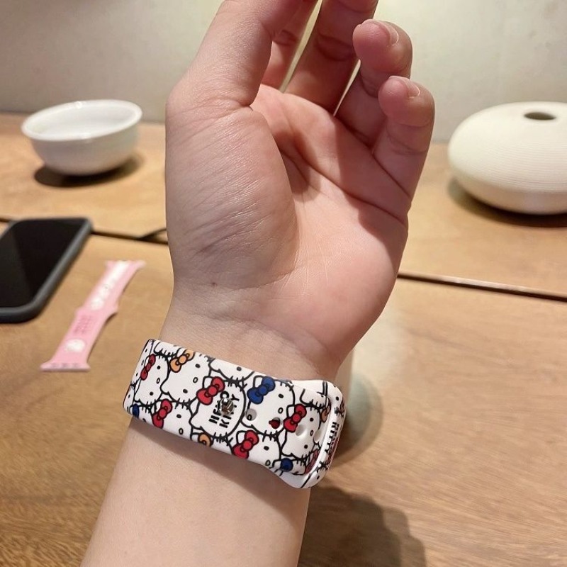 Anime Sanrio Cute Hello Kitty  - Silicone Band Replacement avis et prix
