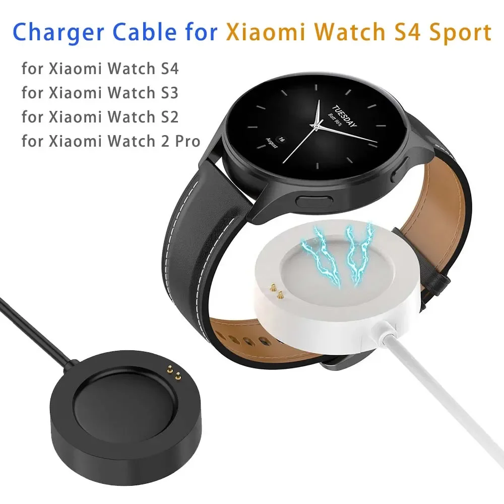 White Smartwatch Charging Cabl - Xiaomi Smartwatch S4 Accessories avis et prix