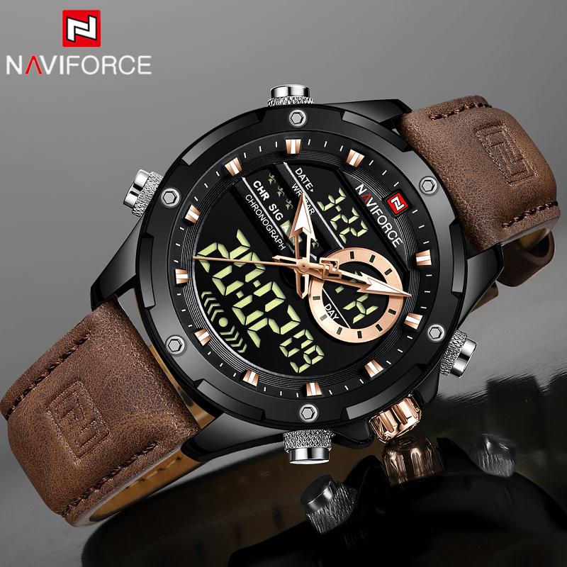 NAVIFORCE Luxury Men Quartz Wa - Smartwatch Guess avis et prix