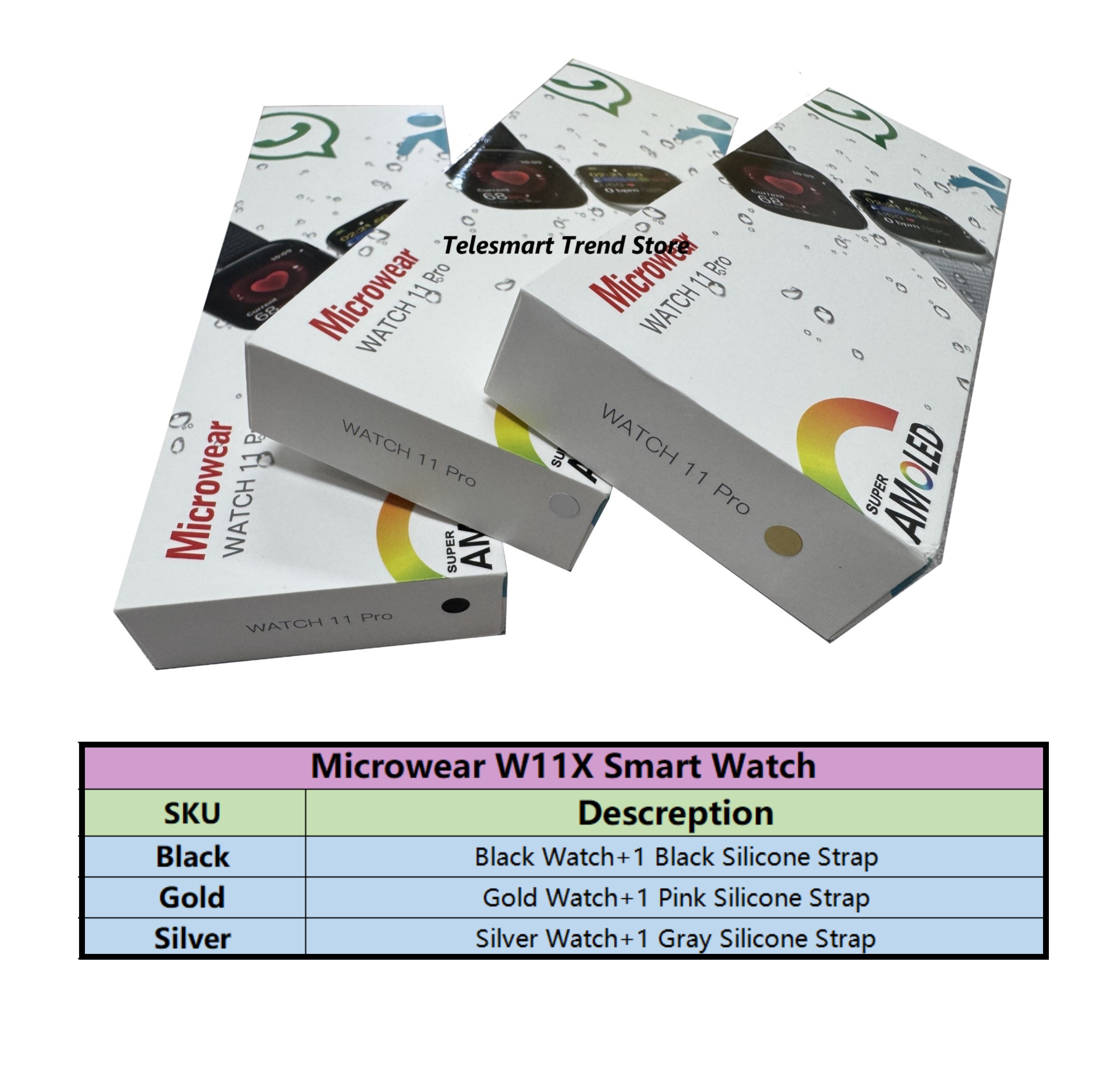 Swiming-proof W11P Smartwtch R - Smartwatch M Active avis et prix
