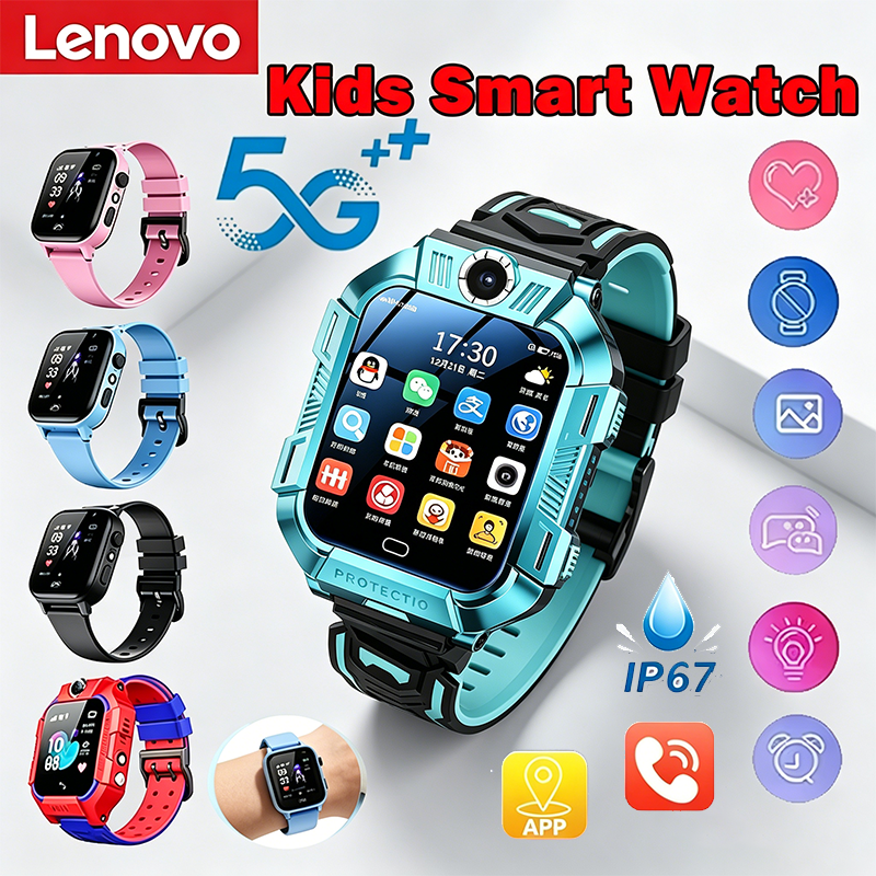 Lenovo 2026 New 5G Kids GPS Sm - Smartwatch Id avis et prix