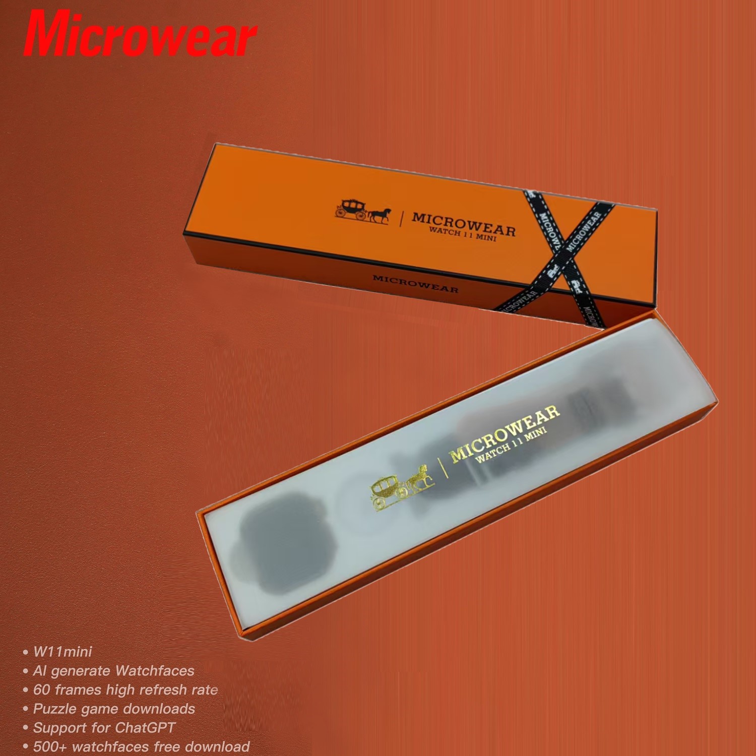 Microwear W11mini Smartwatch R - Smartwatch M Active avis et prix