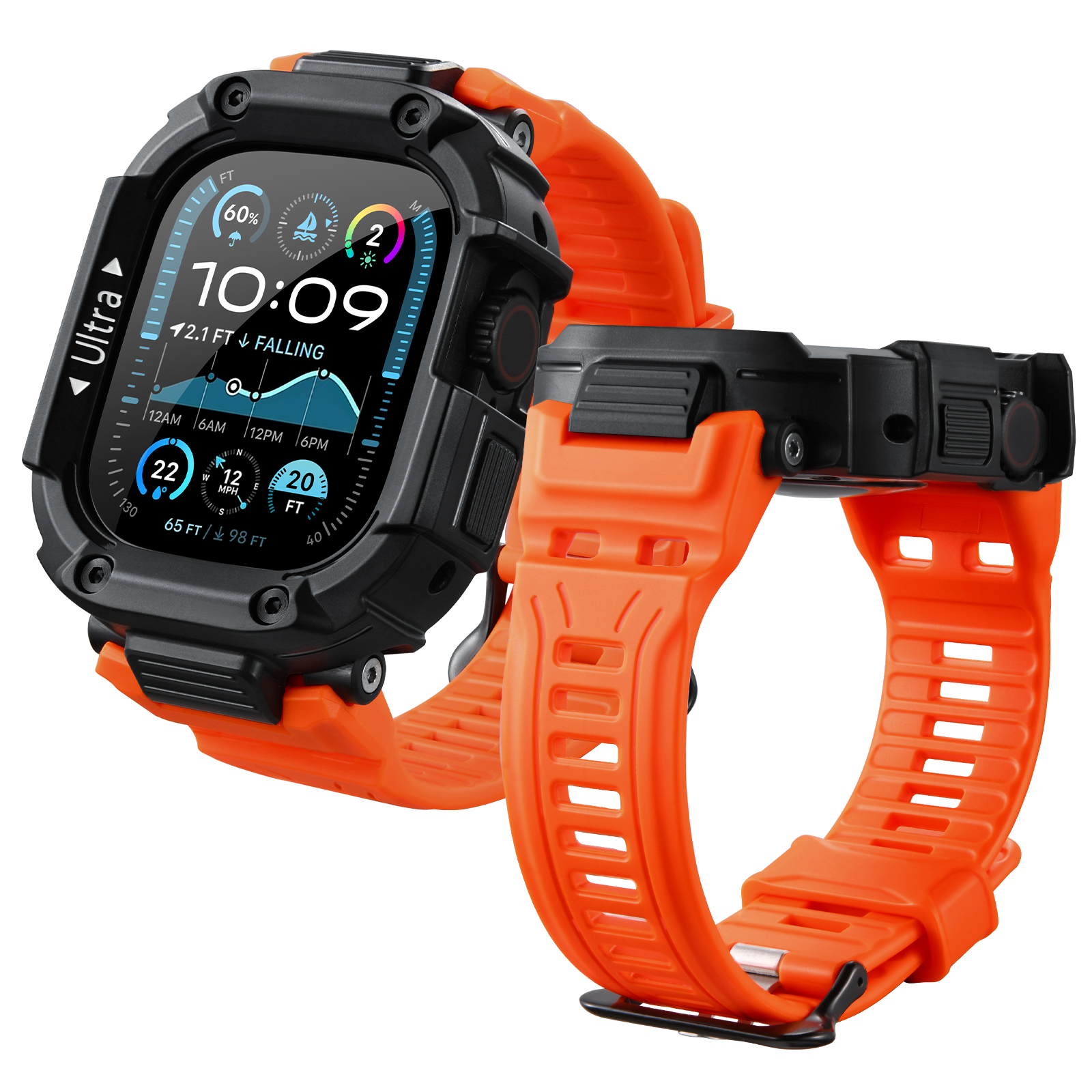 Oatsbasf for Apple Watch Ultra - Watch Case Bumper avis et prix