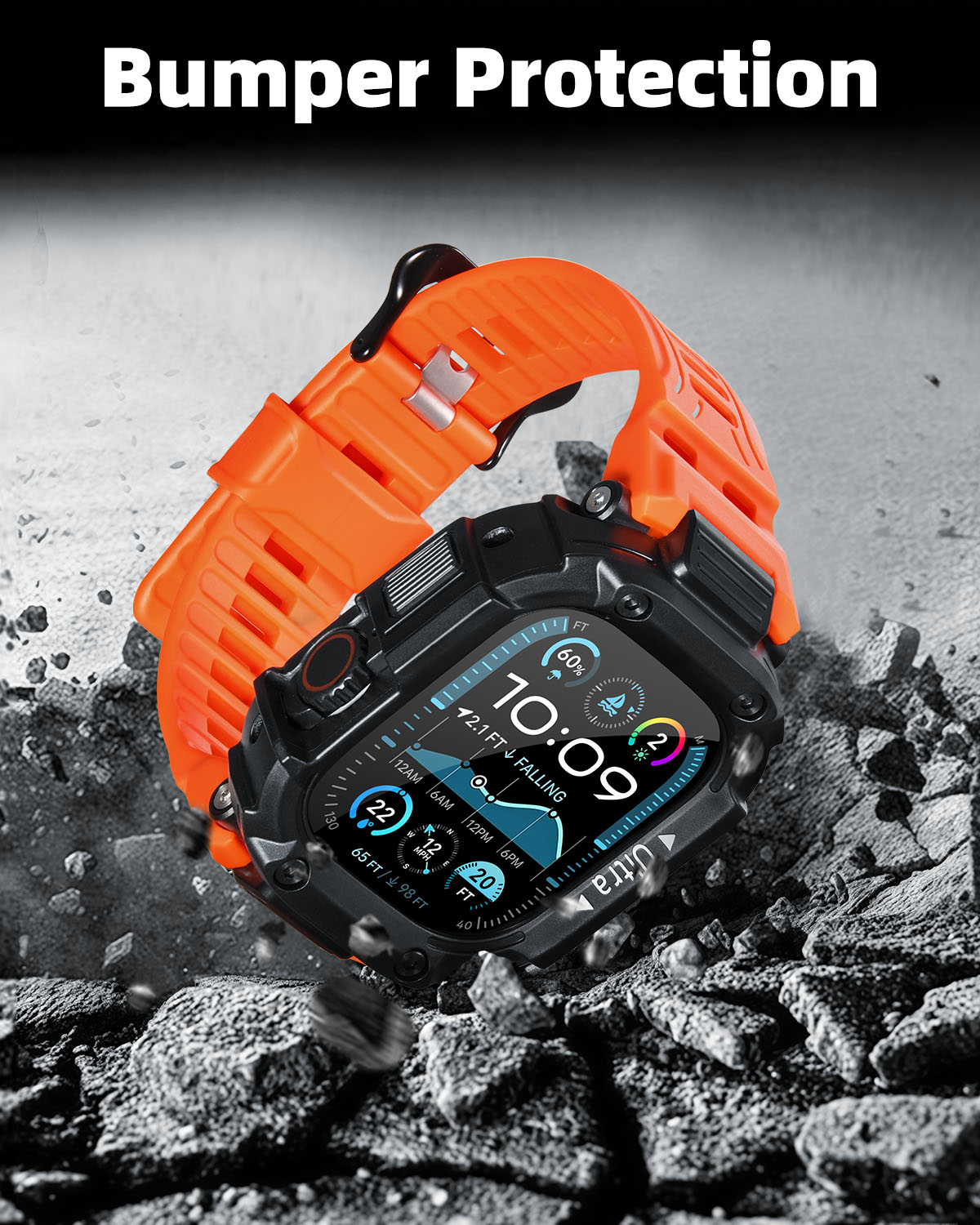 Oatsbasf for Apple Watch Ultra - Watch Case Bumper avis et prix