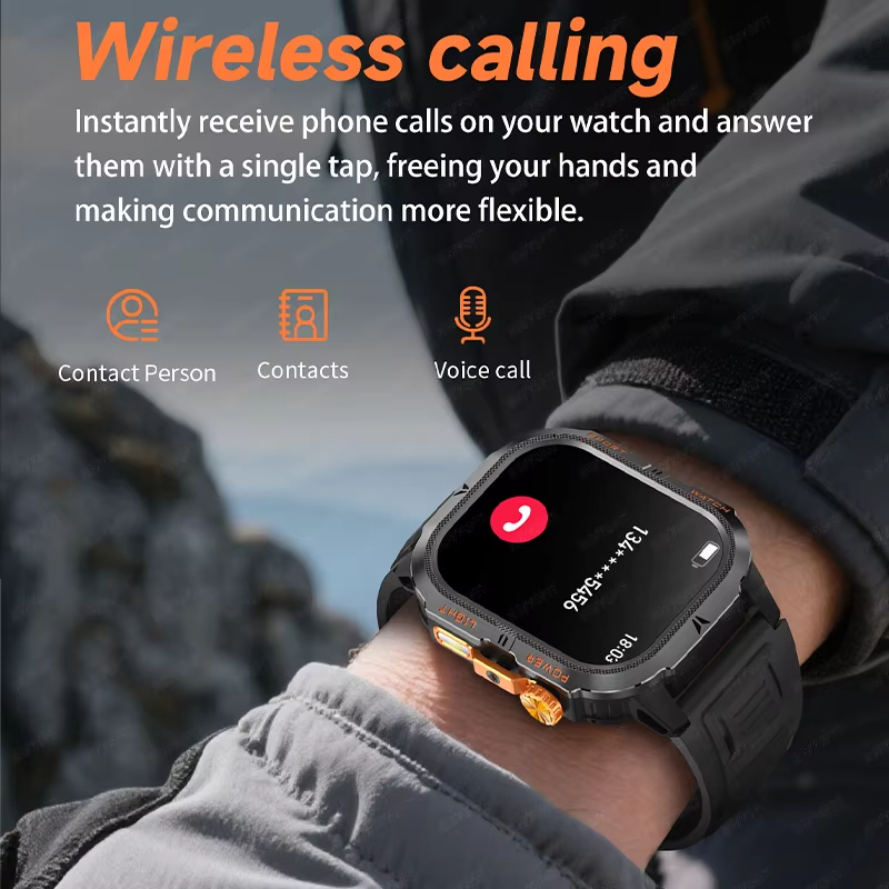 2026 Rugged Military Smart Wat - Smartwatch M Active avis et prix