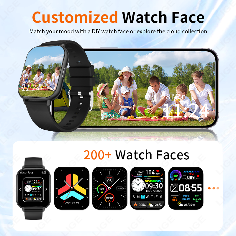 New Smart Watch Men Full Touch - Smartwatch Custom avis et prix