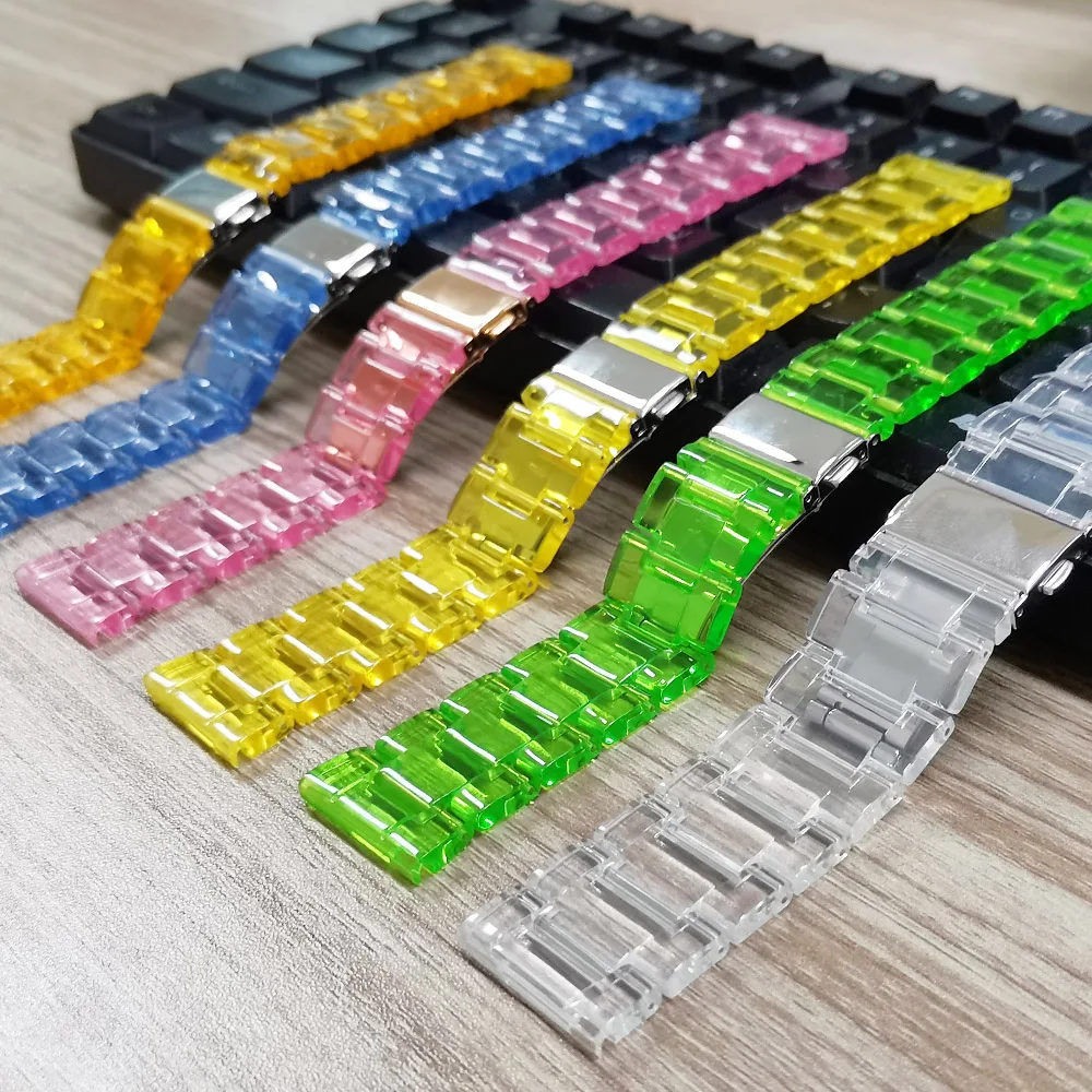 Transparent Glacier band for S - Titan Smartwatch Accessories avis et prix