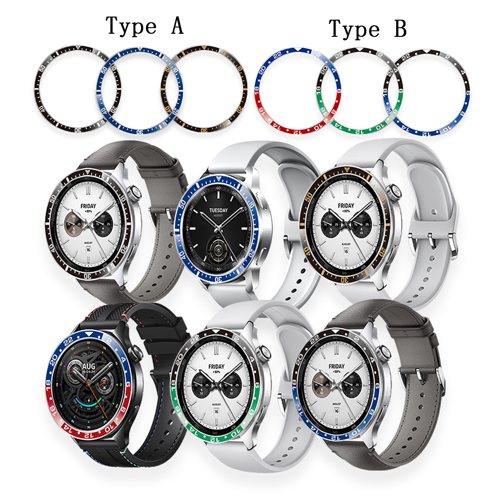 Watch Bezel Ring for Xiaomi Wa - Xiaomi Smartwatch S4 Accessories avis et prix