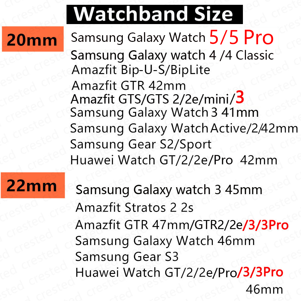 20/22mm Watch Strap For Samsun - Titan Smartwatch Accessories avis et prix
