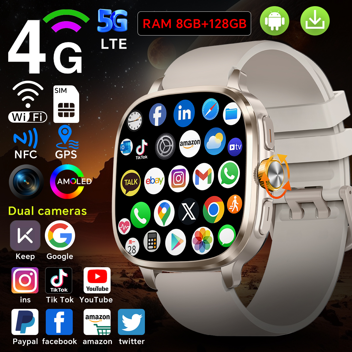 Global Version Android 13.0 S9 - Smartwatch Id avis et prix