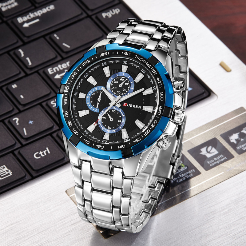 CURREN 8023 Quartz Watch Men W - Smartwatch Guess avis et prix