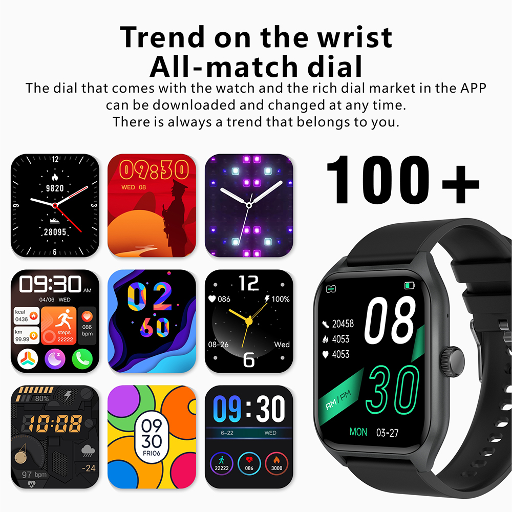 Smart Watch Men Women Full Tou - Smartwatch Custom avis et prix