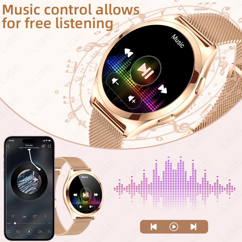 LIGE Luxury Smart Watch For Wo - Smartwatch Custom avis et prix