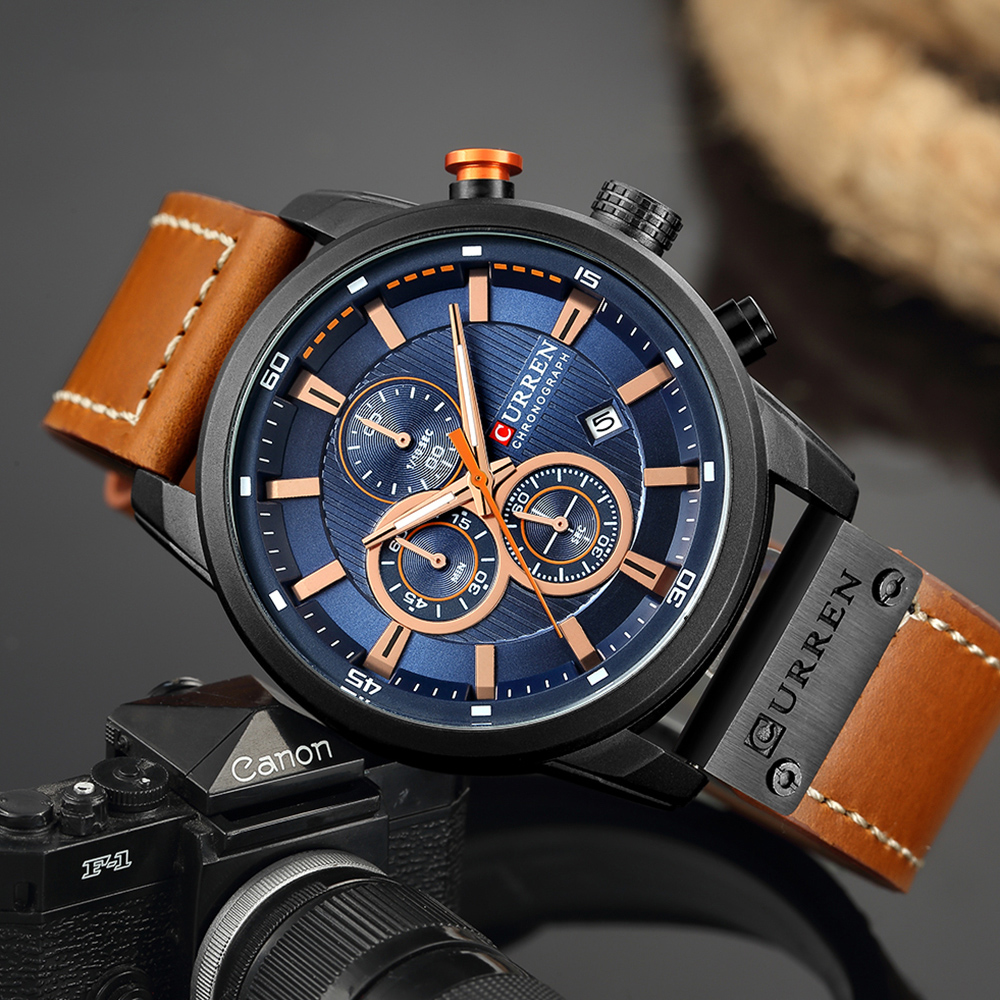 CURREN Brand Watch For Men Chr - Smartwatch Guess avis et prix