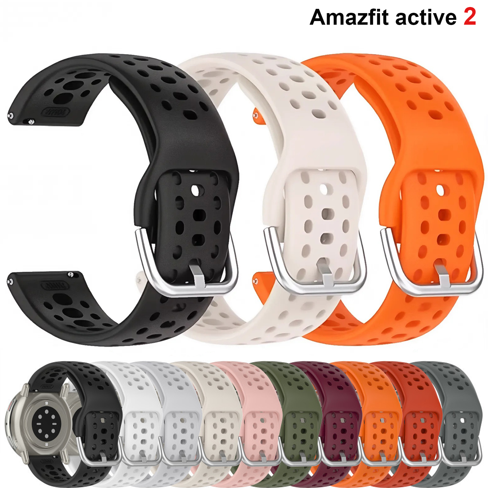 20mm Strap For Amazfit active  - Titan Smartwatch Accessories avis et prix