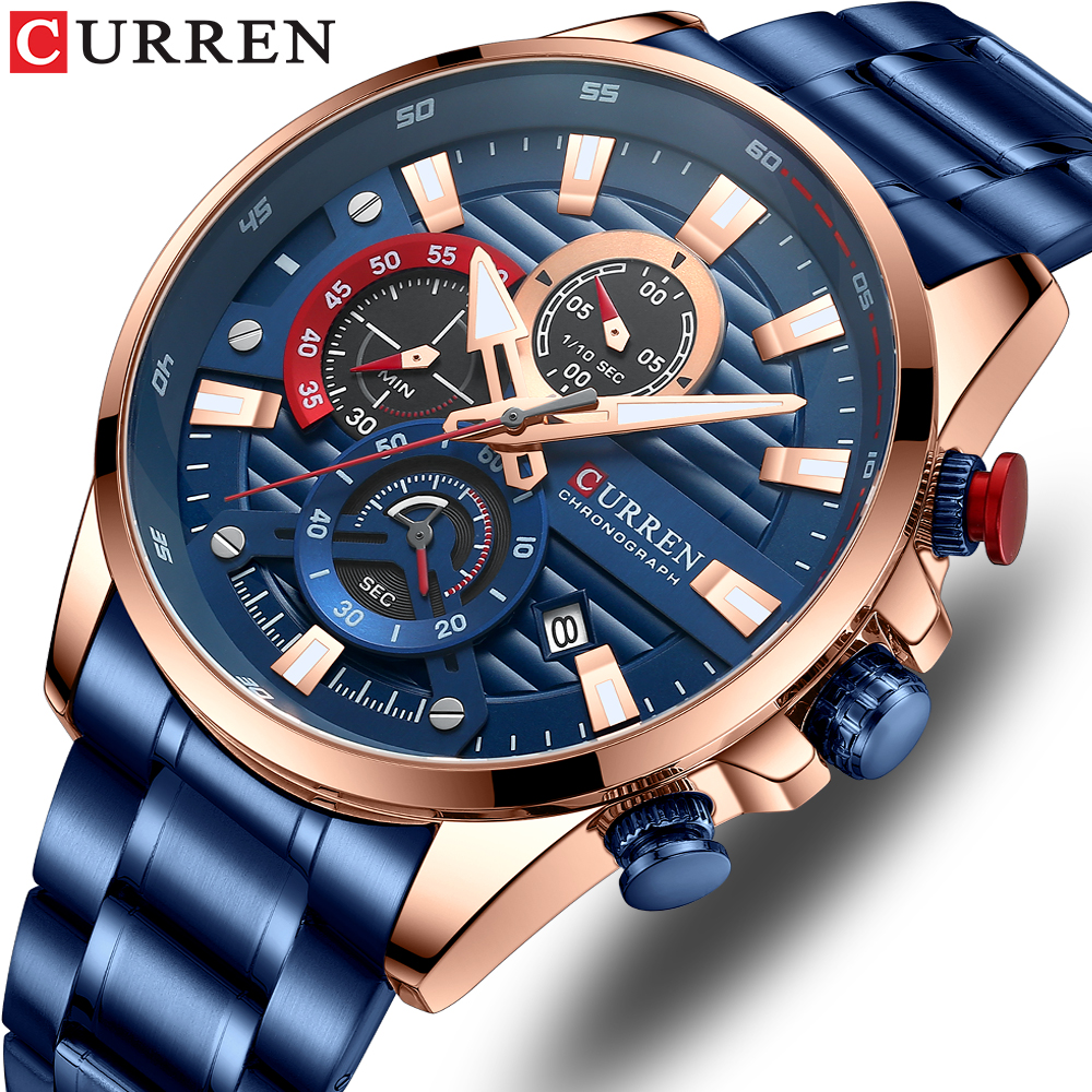 CURREN New Blue Multi Function - Smartwatch Guess avis et prix