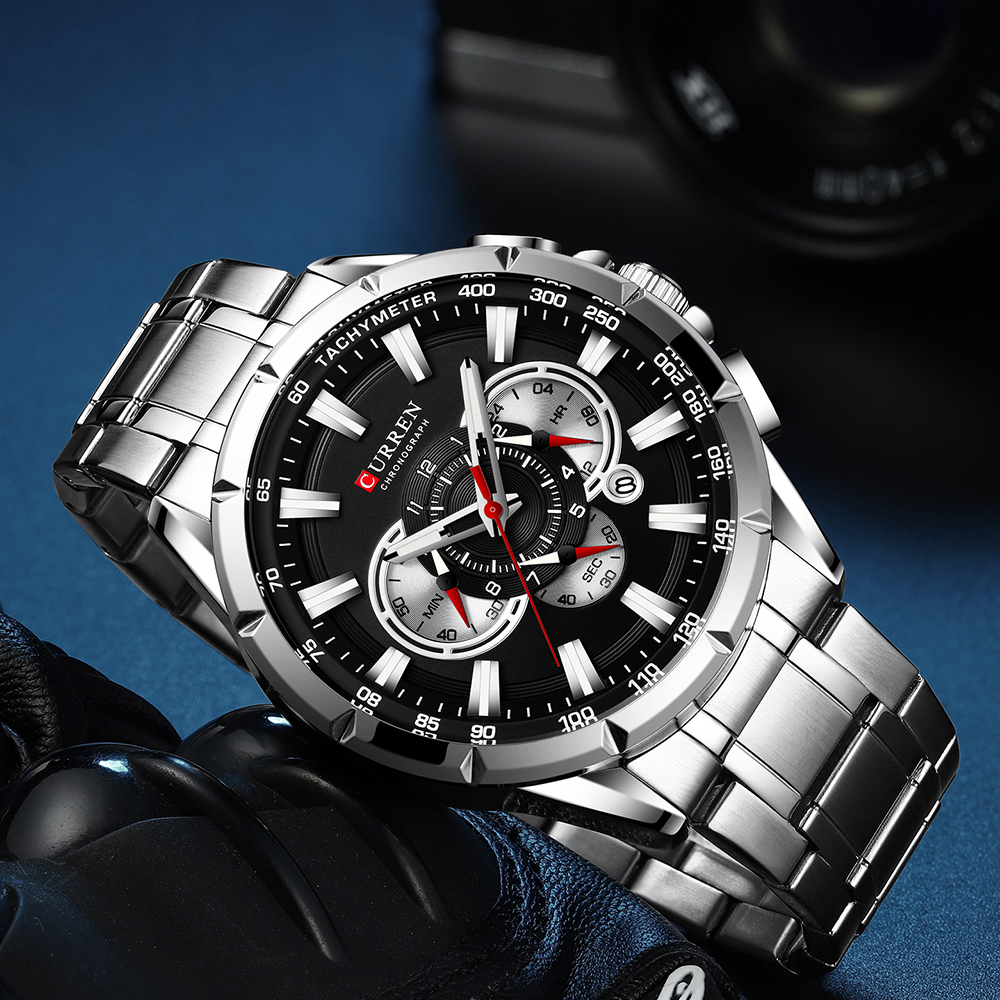CURREN New Casual Sport Chrono - Smartwatch Guess avis et prix