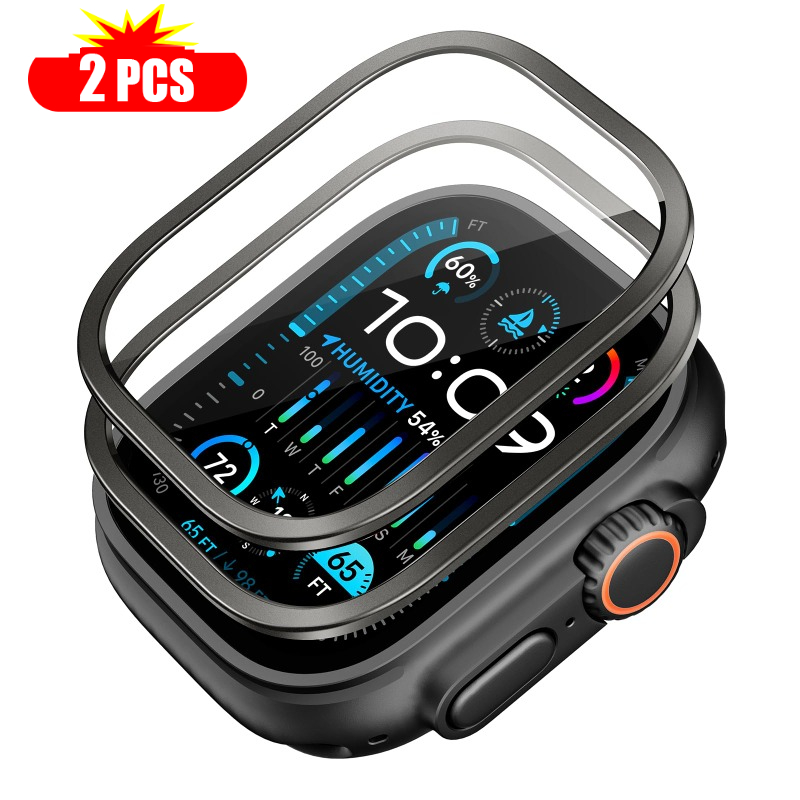 2pcs Tempered Glass for Apple  - Smartwatch Watch Accessories For Women avis et prix