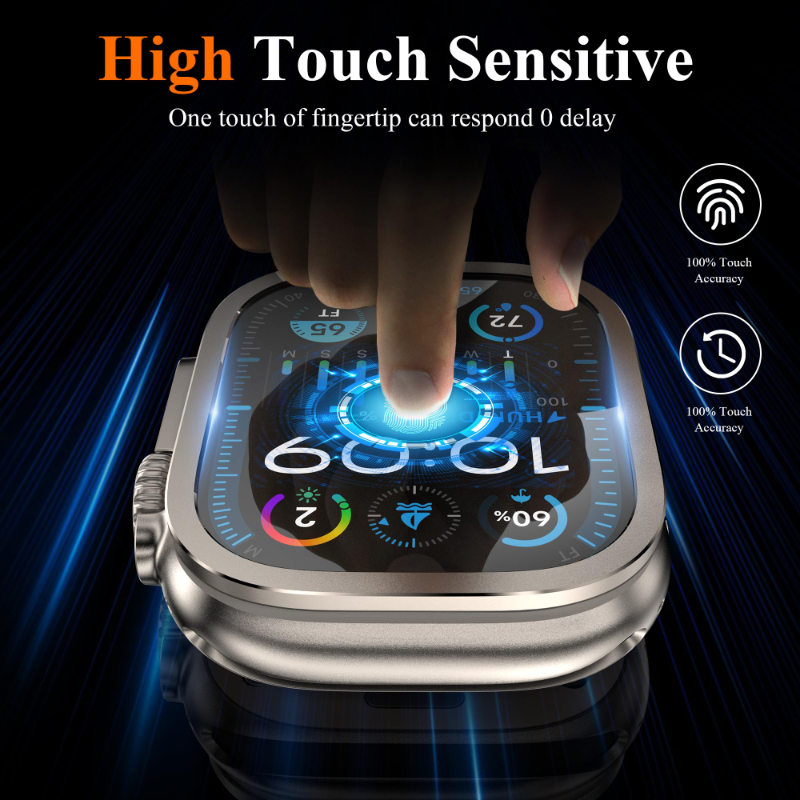 2pcs Tempered Glass for Apple  - Smartwatch Watch Accessories For Women avis et prix