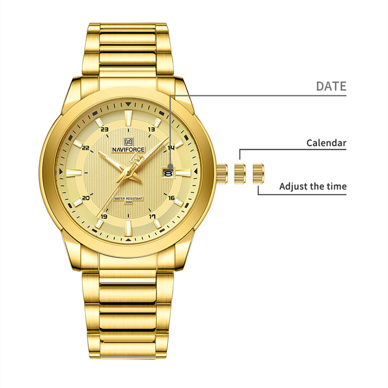 2024 Top Brand NAVIFORCE Mens  - Smartwatch Guess avis et prix